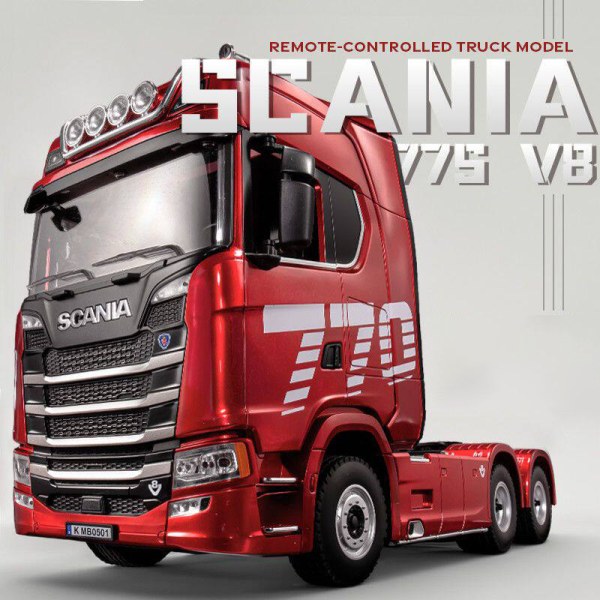 1:18 Scania 770S遙控大拖車1501 ｜ 🐶 狗狗雞 🐔