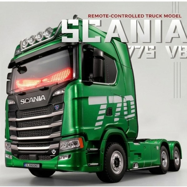 1:18 SCANIA 770S遙控大拖車1501（帶惡魔之眼） ｜ 🐶 狗狗雞 🐔