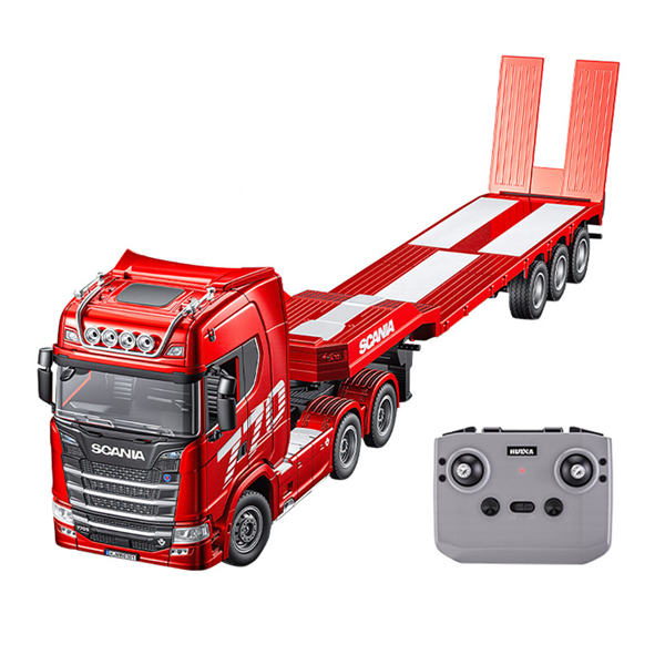 1:24 SCANIA 770S遙控拖車1301D ｜ 🐶 狗狗雞 🐔