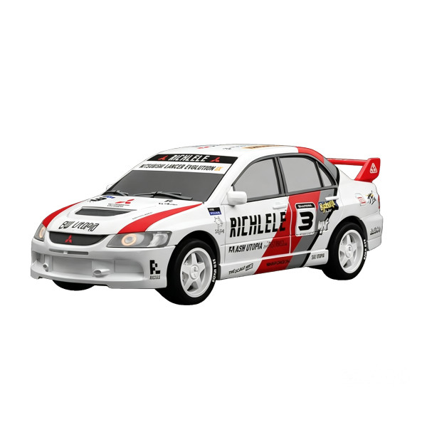 1:64三菱EVO9甩尾遙控車（全比例） ｜ 🐶 狗狗雞 🐔